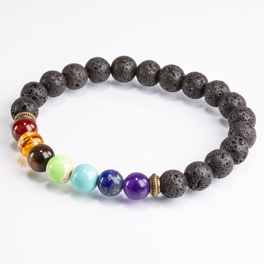 Pulsera Pepita con Ágata Roja y Ojo de Tigre