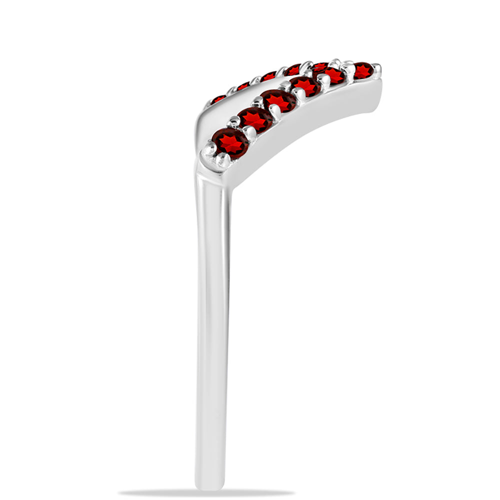 Anillo de Plata con Granate Barton