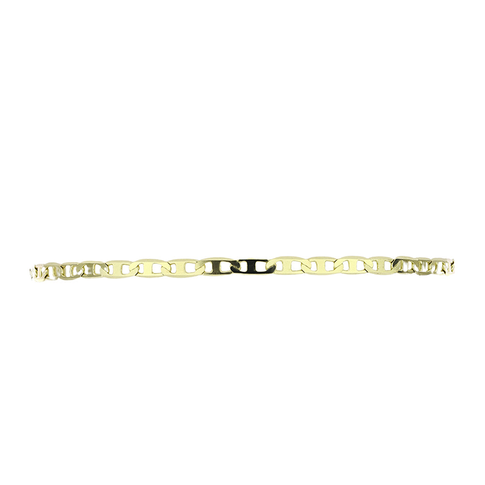 Pulsera de Plata Bañada en Oro