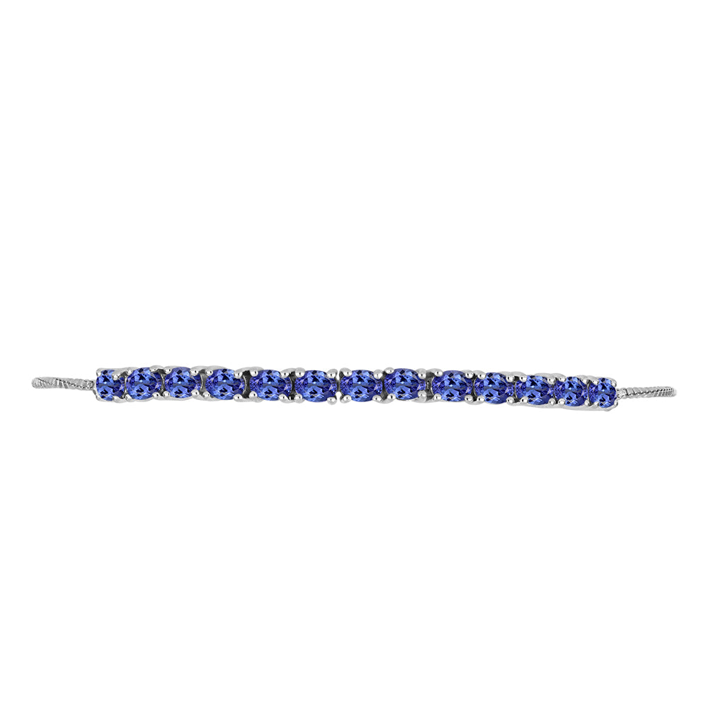 Pulsera de Plata con Tanzanita