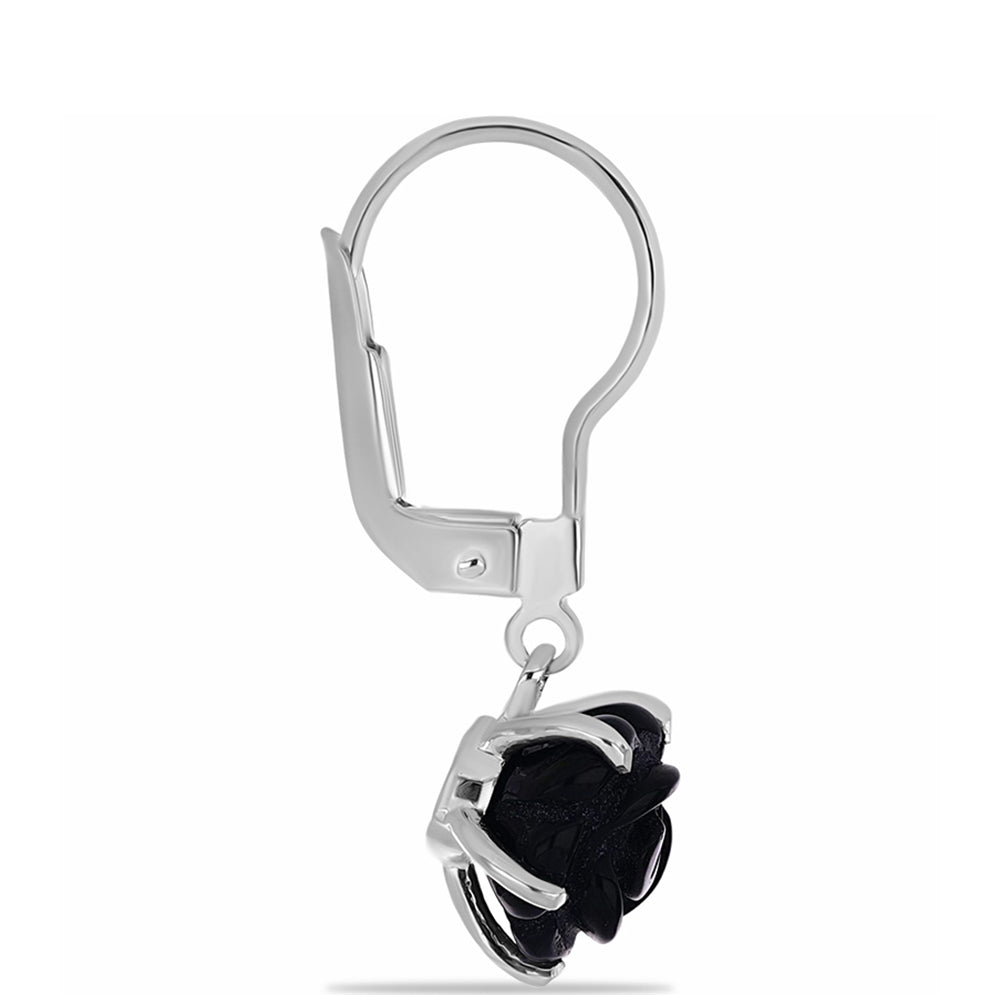 Pendientes de Plata con Obsidiana