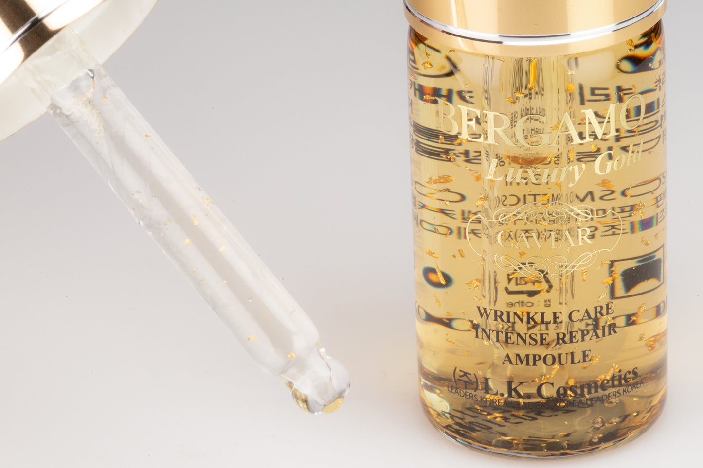BERGAMO GOLD AMPOULE SET, 4 PCS