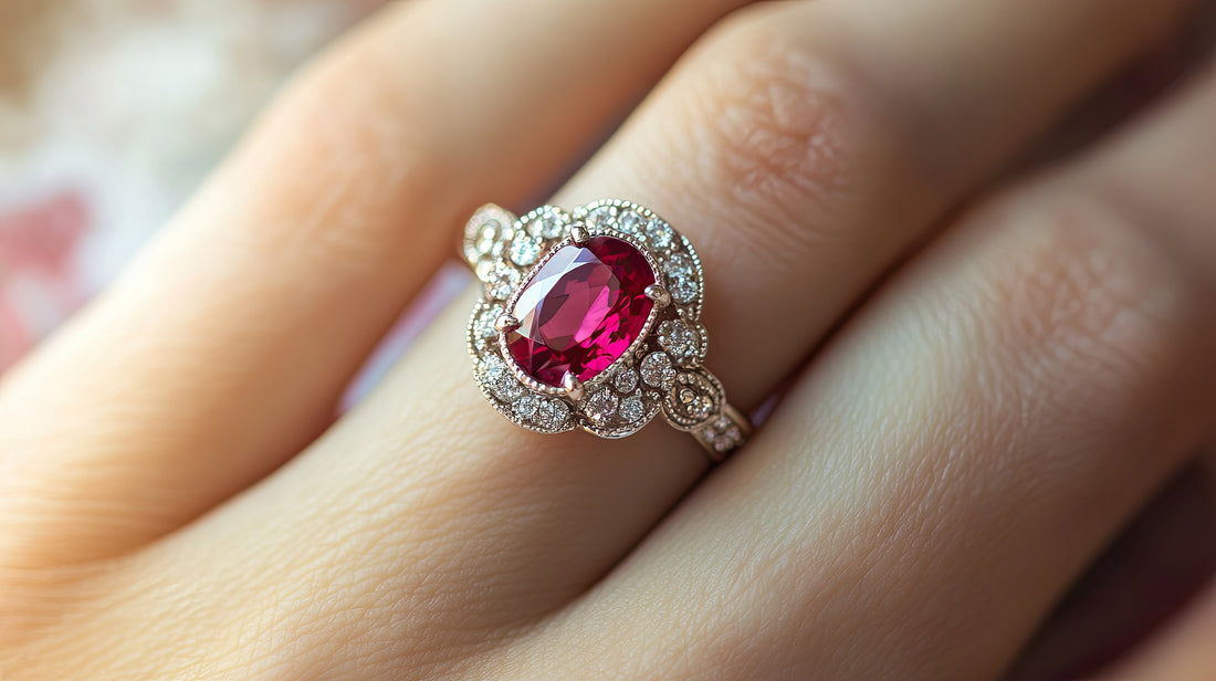El secreto del anillo de rubí: la joya de plata que atrae - Galeria de Joyas