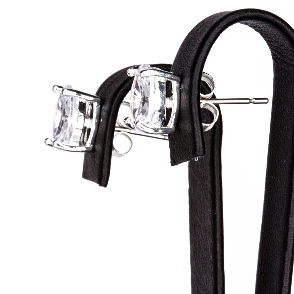 Conjunto de Aleación Bañado en Oro con Cristal Emporia® Blanco ( Pendientes ) 10 