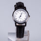 Reloj de Aleación Bañado en Oro con Cristal Emporia® Blanco