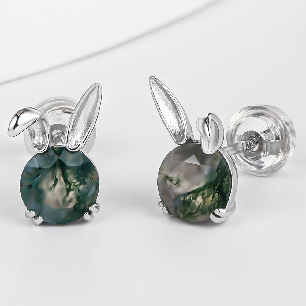 Pendientes de Aleación Bañado en Oro con Cristal Emporia® Negro