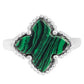Anillo de Plata con Malaquita