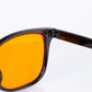 EMPORIA bluelight blocking glasses, orange lens, black frame
