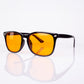EMPORIA bluelight blocking glasses, orange lens, black frame