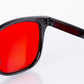 EMPORIA bluelight blocking glasses, red lens, black frame