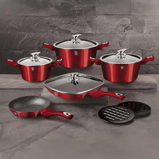 Batería de cocina de 11 pieza Berlinger Haus