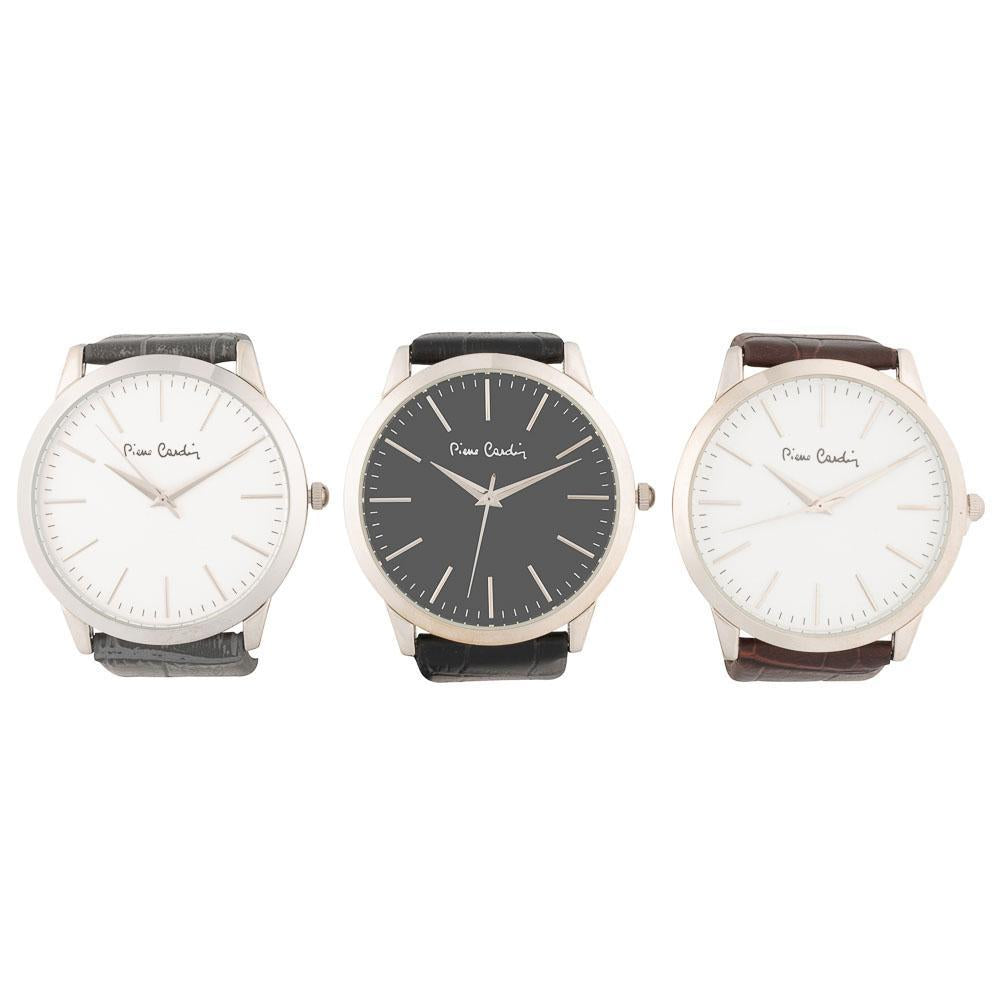 Set Pierre Cardin de 3 relojes de pulsera UNISEX 1 