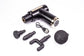 Mini Deep Tissue Massage Gun, Portable 1500mAh, 6 speed settings, 4 extra heads, black