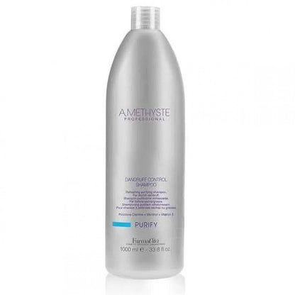 Champú anticaspa Amethyste Purify, 1000 ml – disponible con dosificador opcional
