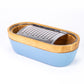 Rallador de especies con recipiente contenedor