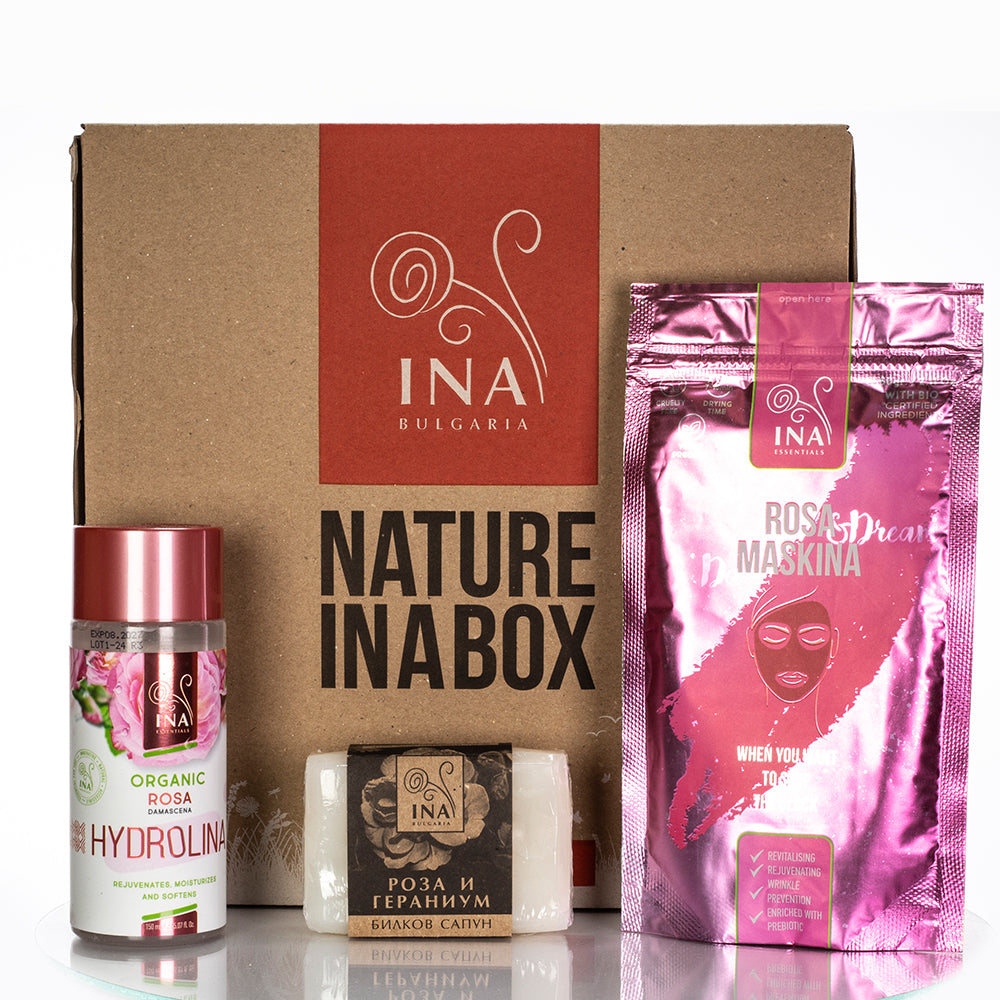Caja de cuidado Rose Skin, para pieles maduras y secas