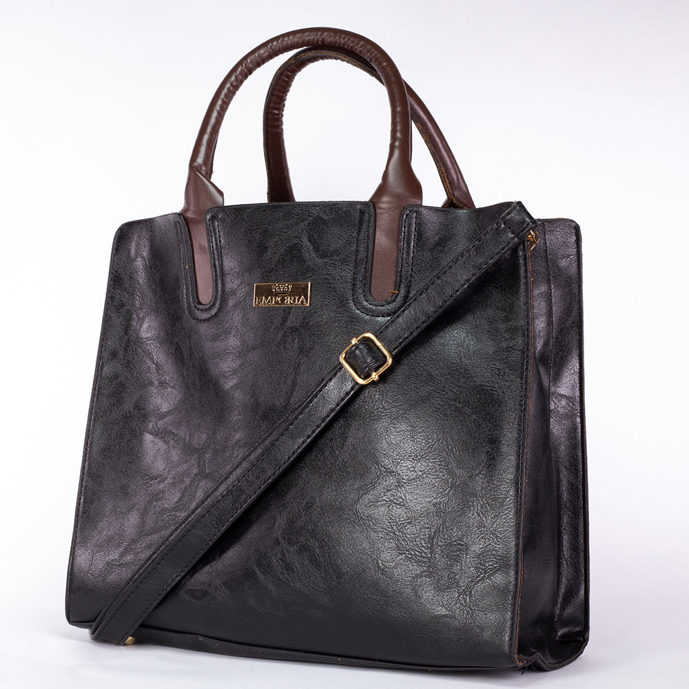 Colección de verano 2024 Emporia "SUSURRO NOIR", Set de 3 bolsos; negro