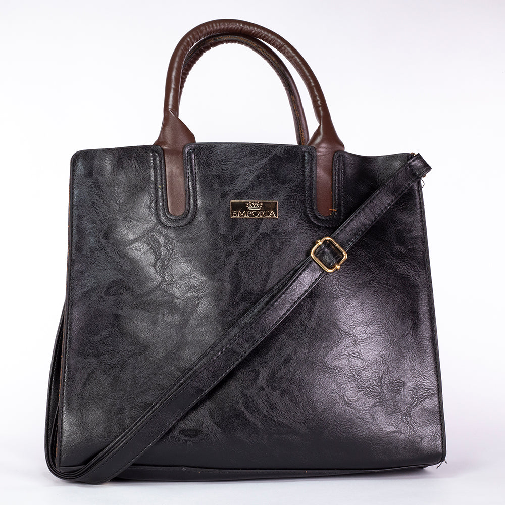 Colección de verano 2024 Emporia "SUSURRO NOIR", Set de 3 bolsos; negro