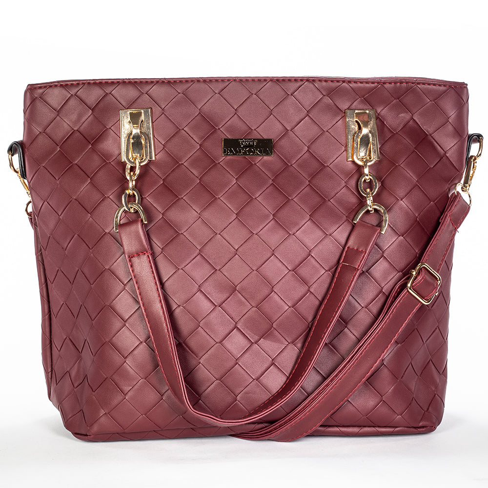 Colección Emporia de primavera 2025- " Orquídea roja", Set de 6 bolsos; red