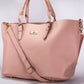 Colección Emporia de primavera 2025 - "Floración de cerezos". Set de 3 bolsos; rosa