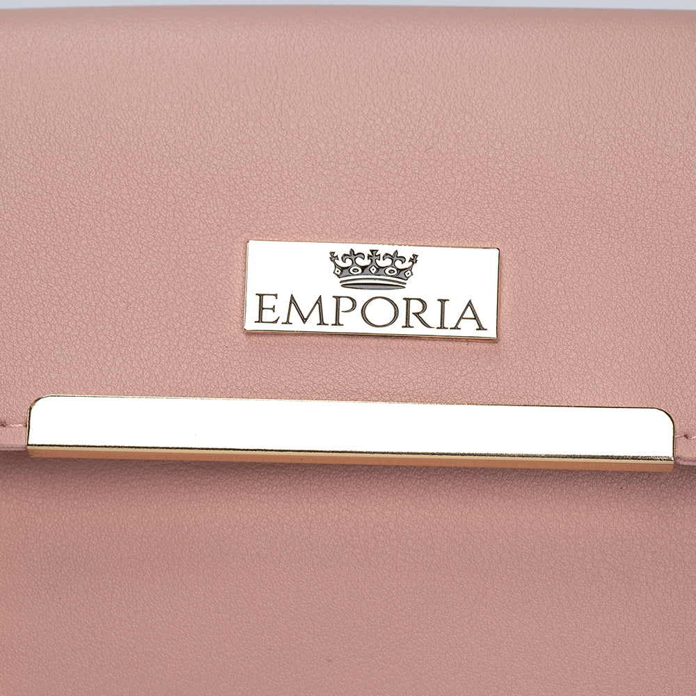 Colección Emporia de primavera 2025 - "Floración de cerezos". Set de 3 bolsos; rosa