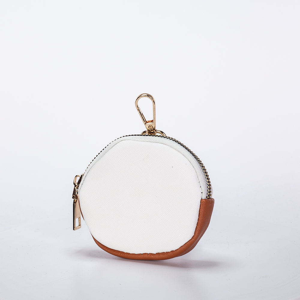 Colección Emporia de primavera 2025- " Luz de Luna moca", Set de 4 bolsos; blanco 6 