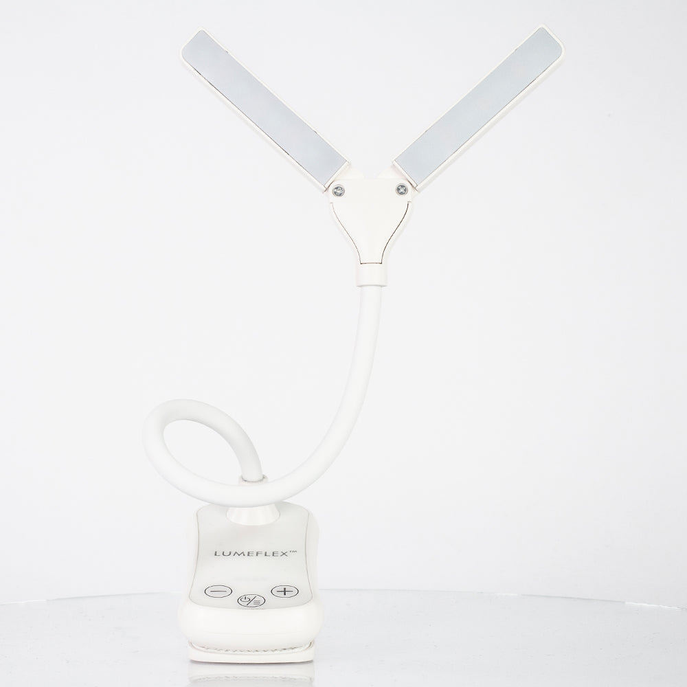 Lumeflex lámpara de lectura de doble cabezal 30 