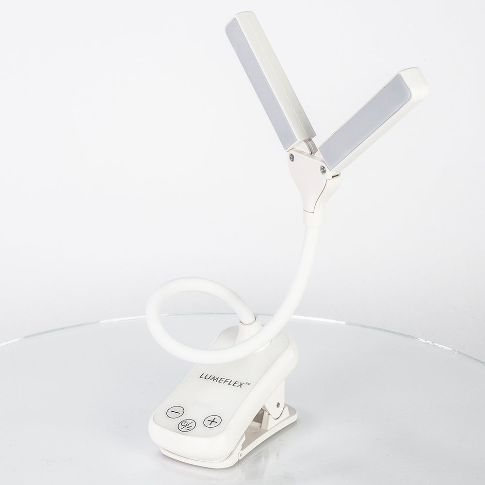 Lumeflex lámpara de lectura de doble cabezal 34 