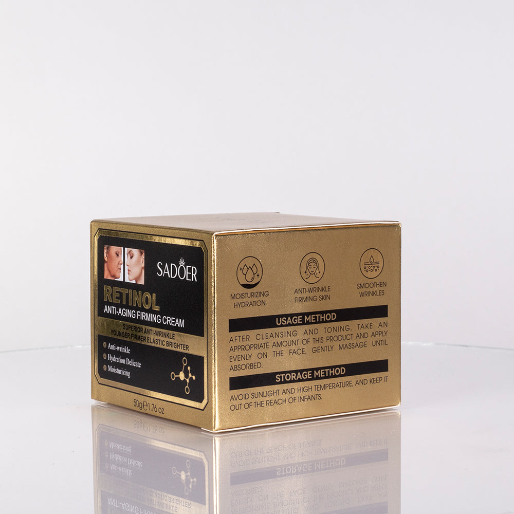 Crema facial reafirmante con retinol SADOER