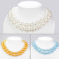 Conjunto Pepita con Perla de cristal ( Collar )