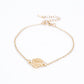 Conjunto de Aleación Bañado en Oro ( Collar +Pulsera )