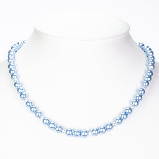 Collar Cuenta con Perla de cristal
