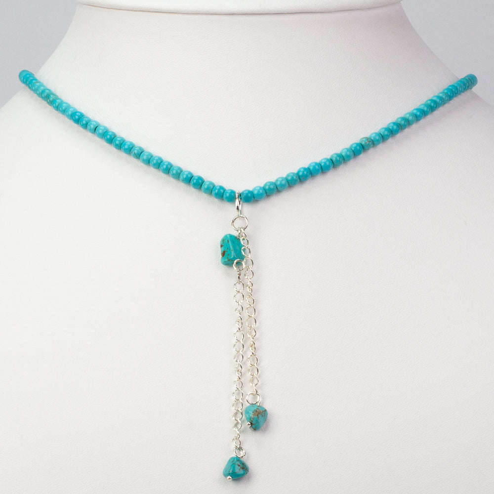 Collar de Plata con Turquesa
