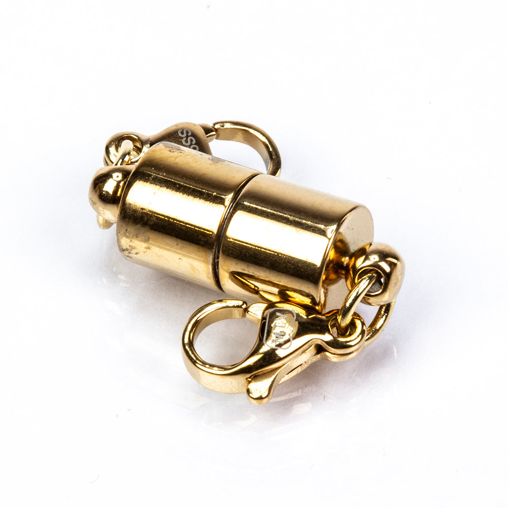 Cerradura magnética de plata chapada en oro amarillo 3 