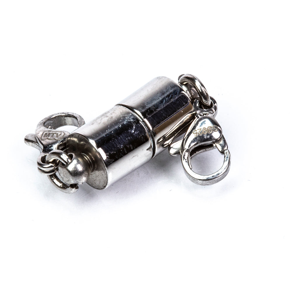 Cerradura magnética de plata esterlina 6 