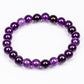 Conjunto Cuenta con Amatista y Anenturina Verde ( Pulsera )