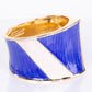 Pulsera de Aleación Bañado en Oro con Esmalte