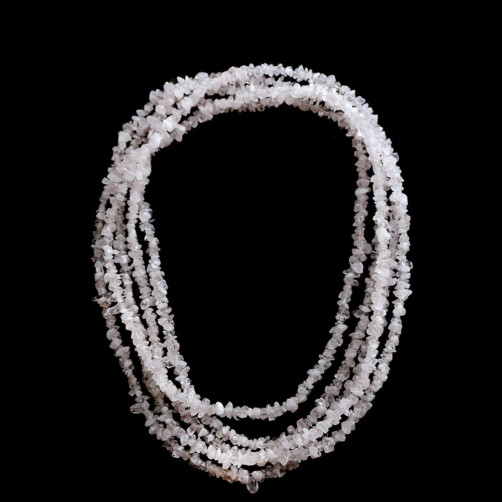 Collar Pepita con Cuarzo Rosado