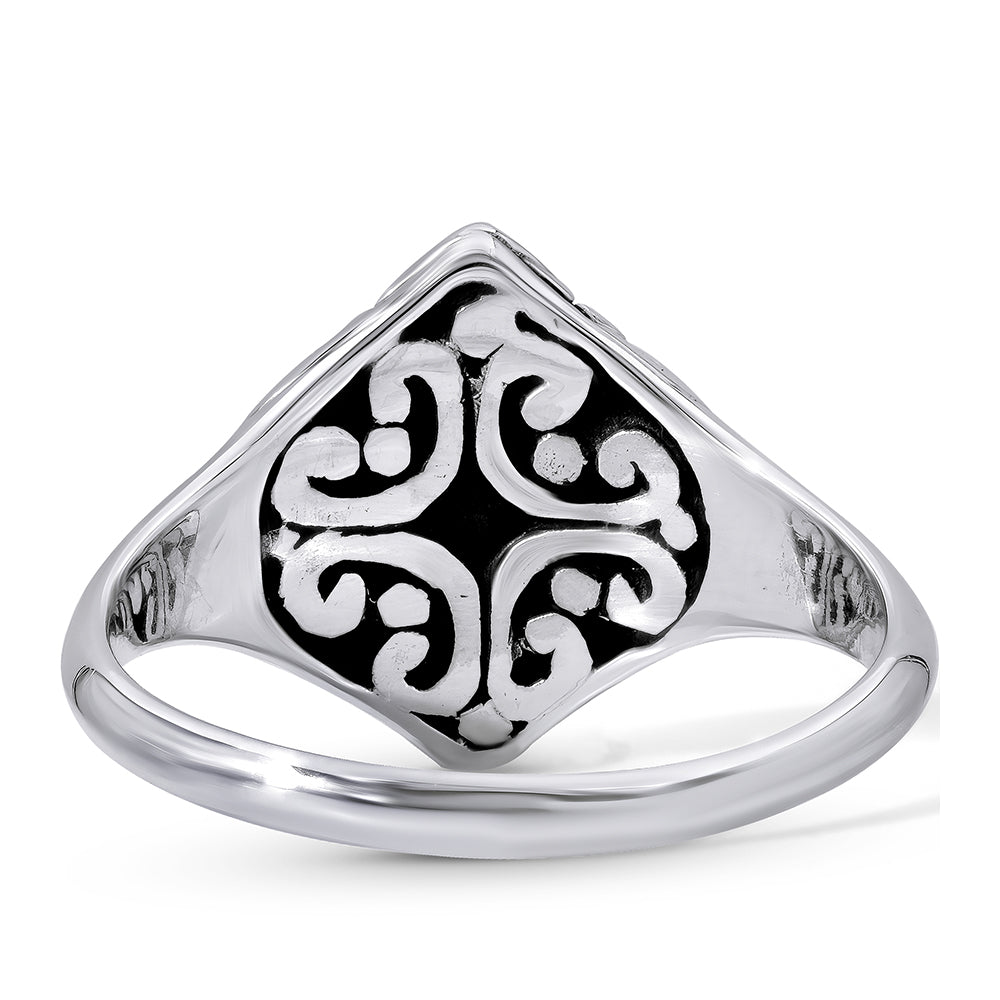 Anillo de Plata con Concha de abulón 3 