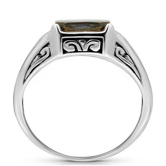 Anillo de Plata con Concha de abulón