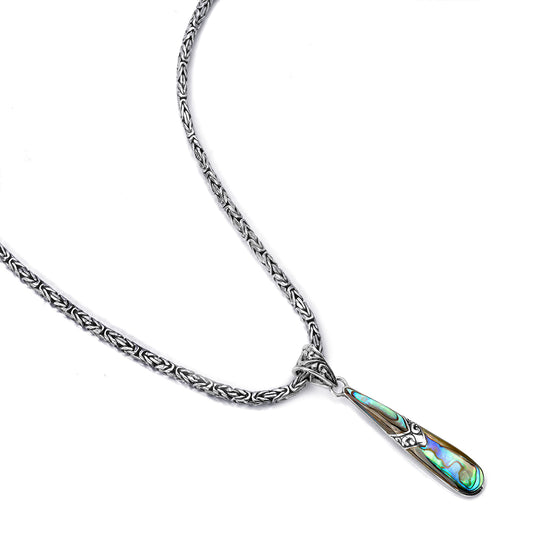Colgante de Plata con Concha de abulón