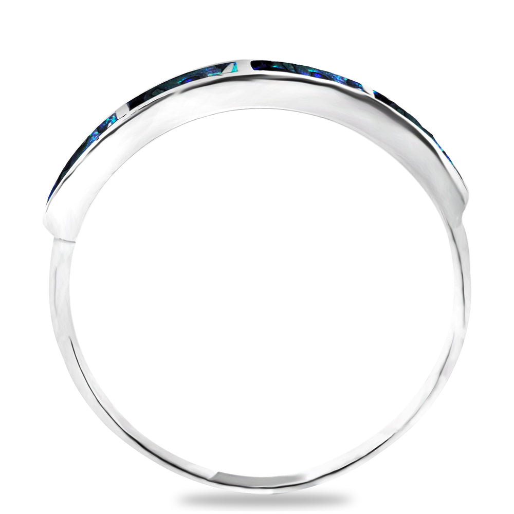 Anillo de Plata con Concha de abulón 2 