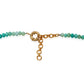 Collar de Aleación Bañado en Oro con Ópalo