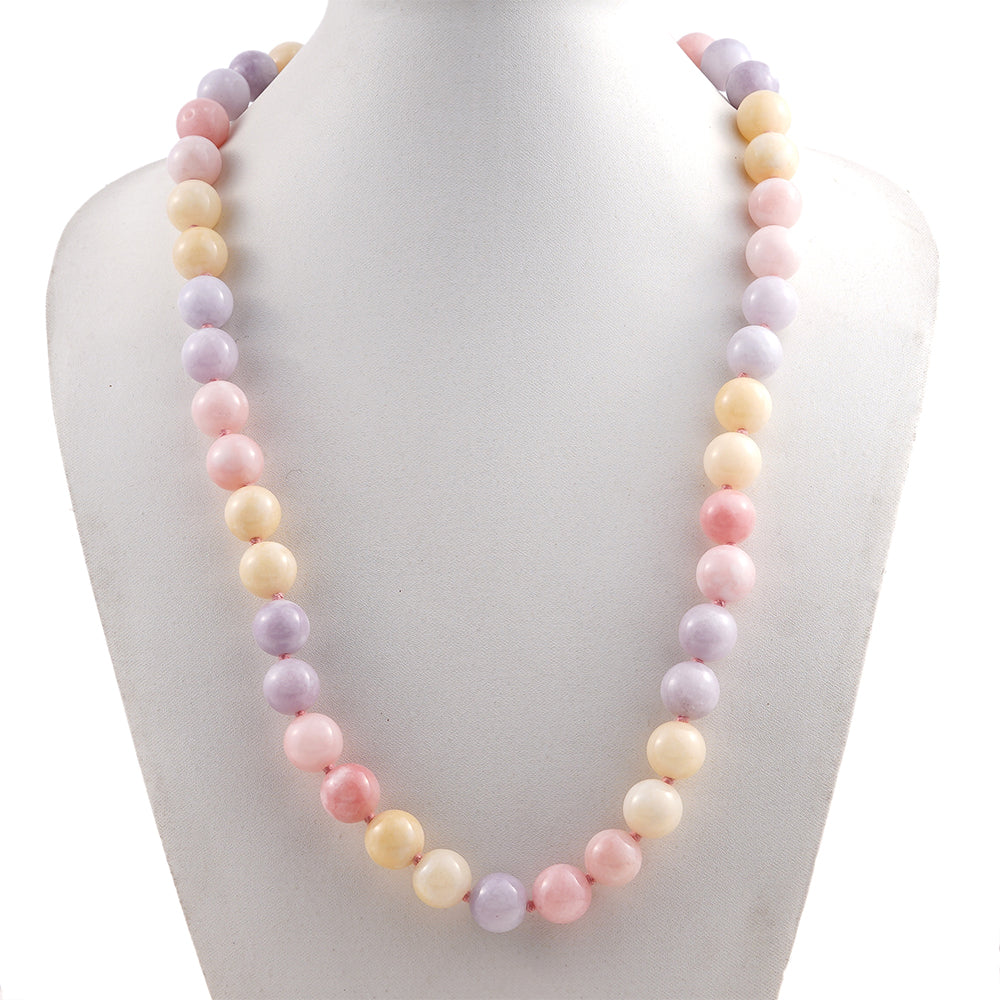 Collar Cuenta con Jade 8 