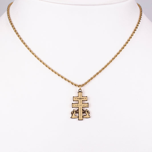 Cruz Collar Acero Inoxidable