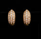 Pendientes Acero Inoxidable con Cristal Emporia® Blanco