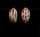 Pendientes Acero Inoxidable con Cristal Emporia® Blanco