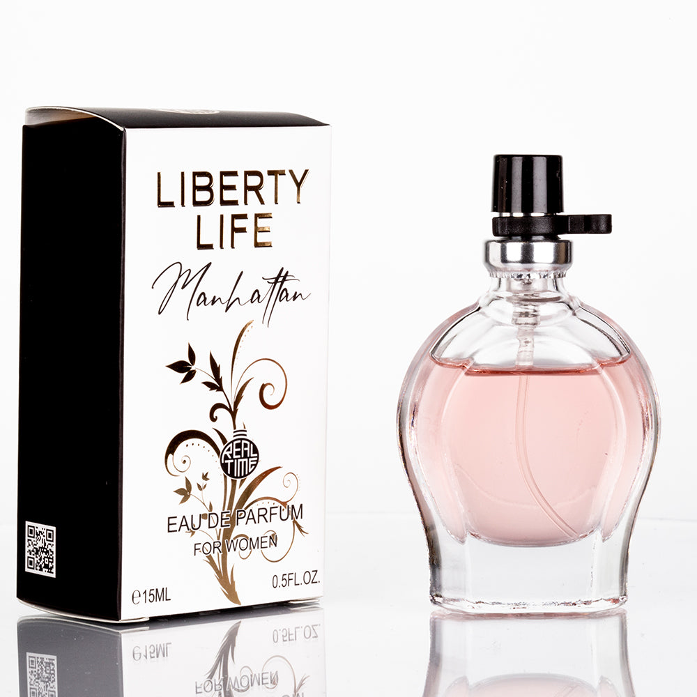 15ml EDP "LIBERTY LIFE MANHATTAN" fragancia ámbar fougére 2 