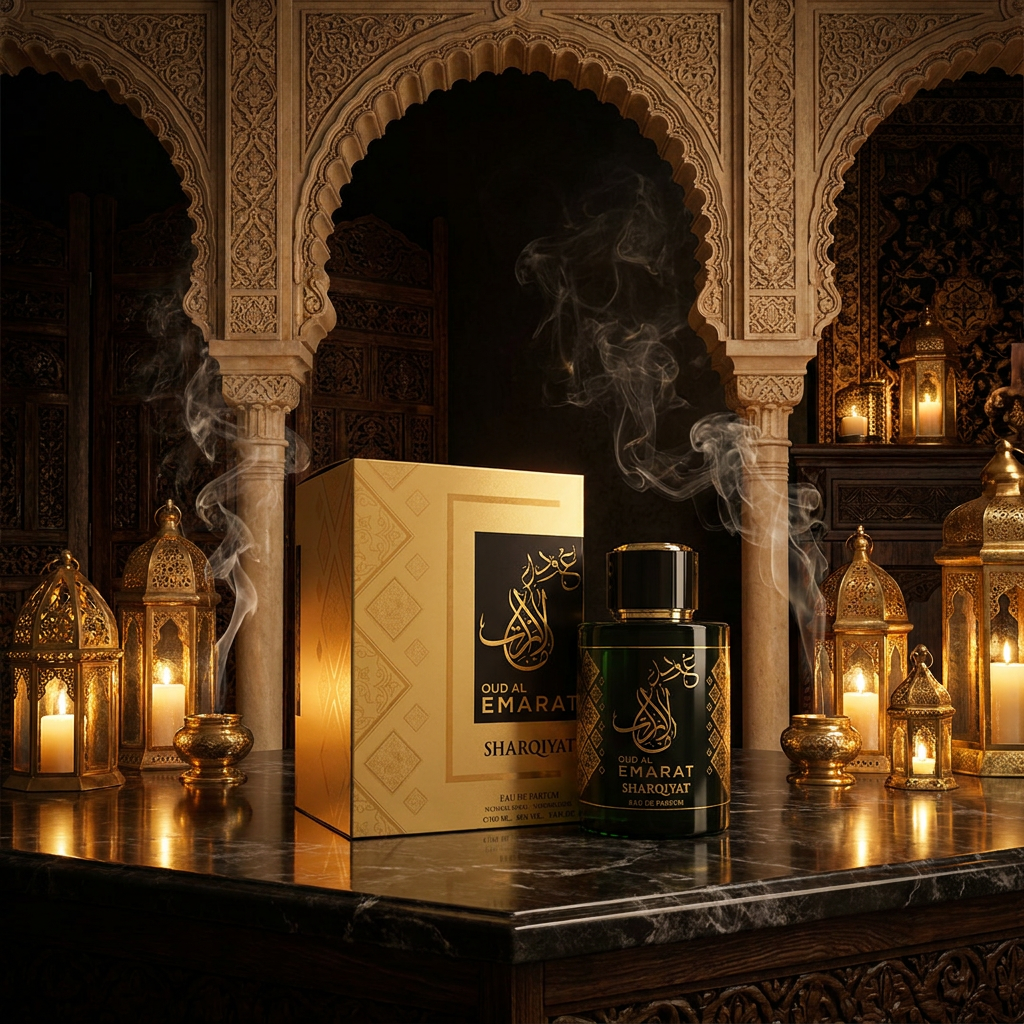Oud Al Emarat Sharqiyat EDP 100 ml – fragancia unisex ambarina y amaderada 1 