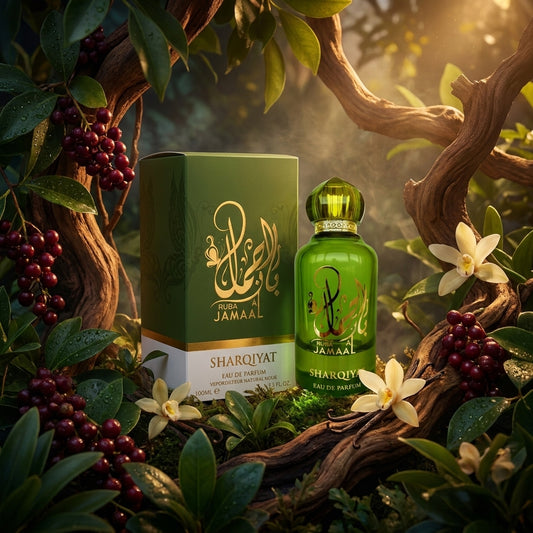 Ruba Al Jamaal EDP 100 ml – fragancia afrutada y *gourmand* para mujer